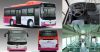 CNG middle city bus na...