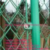 pvc coated high quality chain linke fence panels(factory)