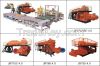 Red clay brick machine