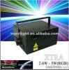 XTRA-2.6W RGB laser li...