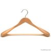 (LM-9700) Natural Wooden Coat Hanger with Bar