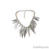 Leaf Design Metal NEck...