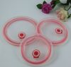 3 PCS Glass Bowl Set With airtight Lid