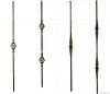Wrought iron baluster