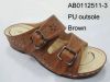 PU outsole women sandals