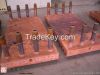 Copper cooling jackets for smelting furnace, copper cooling stave, blast furnace cooling stave, copper cooling water jacket