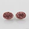 Mix Color Rhinestones CZ Disco Ball Metal Fashion Shamballa Earrings