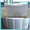 Blank self adhesive paper in packing and printing barcode labels