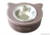 Cat face shaped pet fe...