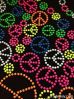 colorful heat transfer nailhead motif