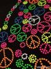 colorful heat transfer nailhead motif