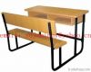 Double seat desk and chair school furniture