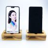 Mobile Phone Holder Bamboo Amplifier Handmade Natural Wood Cellphone Stand Wooden Charging Dock Station