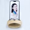 Luxury Mobile Phone Wooden Amplifier Smartphone Loudspeaker Wood Holder Charging Dock Station Customized Manufacturer