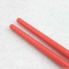 red kids plastic chopsticks