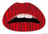 C007 wholesale 72 designs for mix Custom Temporary Lip Tattoo Sticker