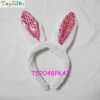 Yellow Bunny Headband With Glitter