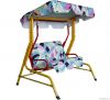 outdoor children swing chair with canopy