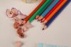 7'' Plastic Color Pencil 6colors 12colors 18colors 24colors