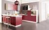 Acrylic Door Panel U Shape Kitchen Cabinet