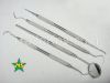 Dental Tartar Calculus Plaque Remover Tooth Scraper Dental Mirror &amp; scaler set