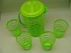 plastic pitcher set