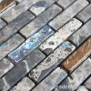 Stone mixed glass mosaic, wall tile backsplash, kitchen tiles