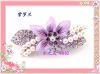 Fashion / alloy hair accessories hair clips / full diamond pearl flowe