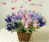 lavender flower real touch artificial flower silk flower very beatiful decorative flower for wedding shop and party