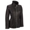 Women Leather Motorbike Racing Jacket