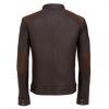 Custom High Quality Mens Street Style Beige Suede Jackets