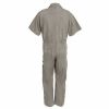 Men's Khaki Sleeve Work Coveralls