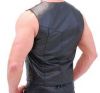 vest leather motorcycle