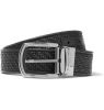 chinese high quality men's leather belts for men with zinc alloy belt buckle