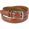 Solid Black Rich Buckle Leather Belt