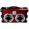 Portable Bagpack Speaker with Micphone/Recording/USB/TF/LED Disco light/FM Radio