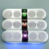 New Pills Wireless Bluetooth Speaker with USB/TF/FM Radio/LED colorful light