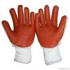 Red Rubber Coated Glove in Good Price