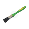 Paint Brush With Wooden Handle Wooden Handle /Natural Black Bristle With TPR Grip/Paint Brush