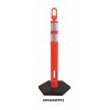 REFLECTIVE ROAD DIVIDER WARNING POST / ROAD SAFETY WARNING FLEXIBLE TRAFFIC DELINEATOR POST / WARNING SPRING POST / FLEX BOLLARD