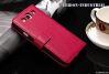 high quality leather wallet phone case for i9300