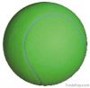 Green colour inflated 8" big tennis ball