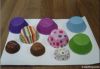 Colorful baking cup