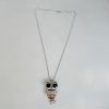 Fashion cute owl pendant necklace