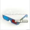 promotional hot selling paper 3D video glasses for home theater, movie,