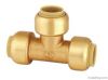 CW602n Equal Tee Brass...