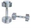 Chromed Dumbbell Set A...