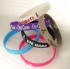 Fashion 100% Silicone Wristband Rubber bands