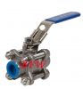 Cast steel ANSI&amp; DIN ball valve