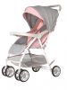 Bassinet Stroller System, Light Weighted Pram, Baby Trolley in Linen Cloth - Portable, Folderble, Allowed In Airplane